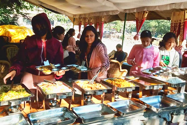 Shivpuri Camping food